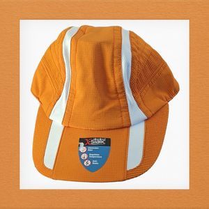 New Orange White Golf Hat Cap X-Static Imperial OS UT Tennessee Polyester Sport